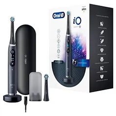 Escova de dentes elétrica Oral-B iO9 com cabo recarregável 1 Kit, Preto