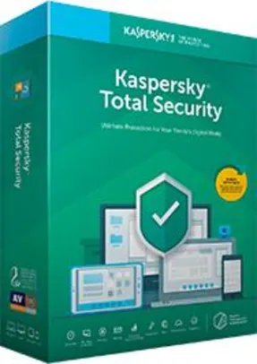 Kaspersky Total Security - 3 dispositivos 6 Meses Por R$34