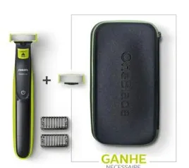 Kit Oneblade QP2522 + Lâmina Oneblade + Necessaire Philips 0 de 5 - R$160