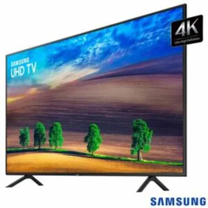 Saindo por R$ 2299: Smart TV 4K Samsung LED 2018 UHD 55" (FRETE GRATIS) | Pelando