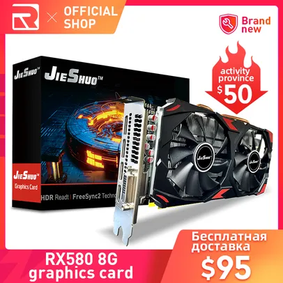 [Contas Novas] Placa de vídeo AMD Radeon RX 580 8GB 