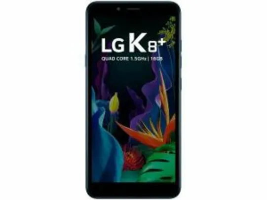 Smartphone LG K8+ 16GB Dual Chip Android 7.0 Pie 5.4" 4G Câmera 8MP - Platinum | R$ 619
