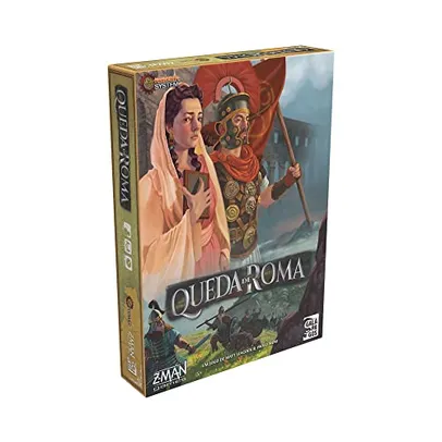 Galapagos Jogos Galápagos, Pandemic: Queda de Roma, Jogo Cooperativo para a Família, 1 a 5 jogadores, 45-60 min Multicolor, PAN601