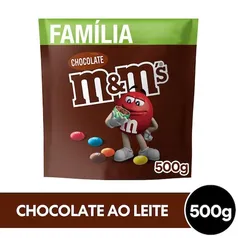 Chocolate M&M`S Ao Leite Para A Família 500g