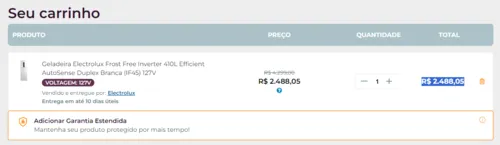 Imagen na descrição da promoção