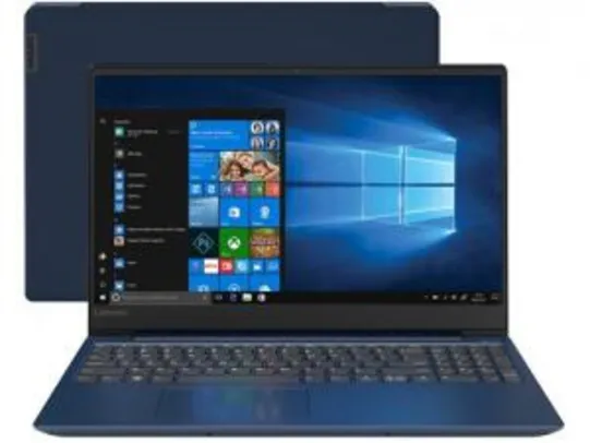 Notebook Lenovo Ideapad 330S AMD Ryzen 7 8GB - 1TB LED 15.6” Placa de Vídeo 2GB Windows 10 R$2882