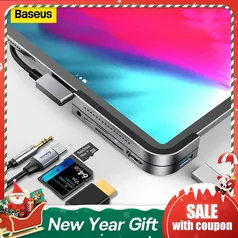 Hub HDMI USB C 3.0 para Ipad/Macbook 6 in 1 | BASEUS