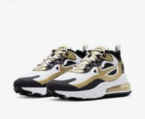 Tênis Air max 270 react dourado | R$ 359