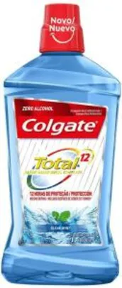[Prime] Enxaguante Bucal Colgate Total 12 Clean Mint 1000ml
