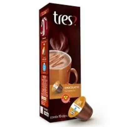 Cápsulas chocolate caramelo Tres Corações por R$ 10