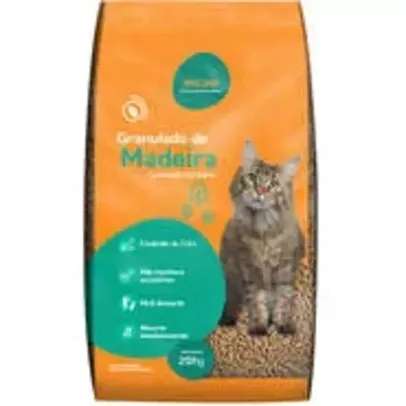 Granulado de madeira Meau para Gatos