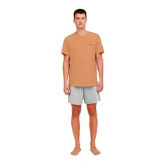 Pijama Curto Masculino Em Malha - hering - Pijama Masculino - Magazine Luiza