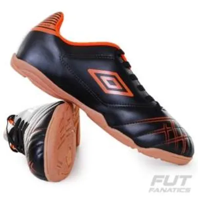 [Futfanatics] Chuteira Umbro Prime Futsal Preta R$ 43