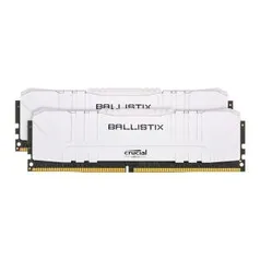 Memória Crucial Ballistix Sport LT, 16 GB (2X8), 3200MHz, DDR4, CL16, Branca - BL2K8G32C16U4W