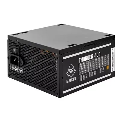 FONTE MANCER THUNDER 400W, 80 PLUS BRONZE, MCR-THR400-BL01-OEM