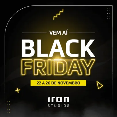 Black Friday Iron Studios Concept Store até 60% off