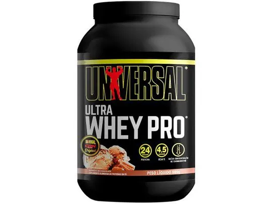Whey Protein Universal Ultra Whey Pro 3W 909g- Sorvete de Chocolate 