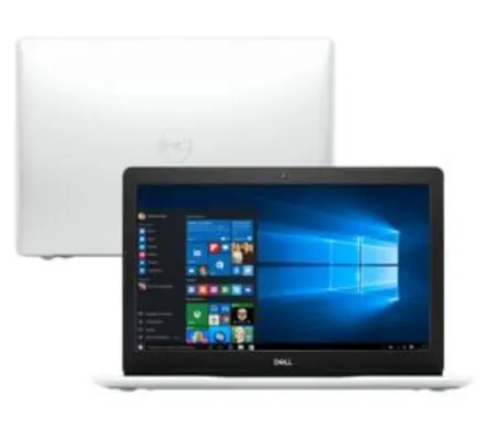 Notebook Dell Core i7-8565U 8GB 2TB Placa de Vídeo 2GB Tela Full HD | R$3.849