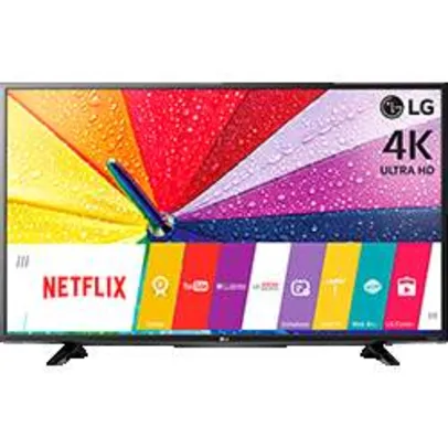 [SUBMARINO] Smart TV LED 49" LG 49UF6400 Ultra HD 4K Conversor Digital Wi-Fi 2 HDMI 1 USB - R$2160