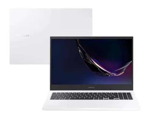 [App] Notebook Samsung Book Intel Core i5-1135G7 8GB 1TB (Intel Iris Xe) FHD 15.6" Branco | R$ 3489