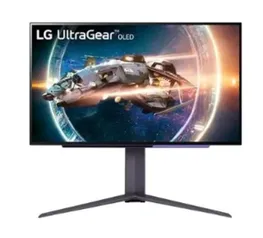 Monitor Gamer LG UltraGear OLED 27", 240Hz, QHD, 0.03ms, HDMI e DP, AMD FreeSync Premium, NVIDIA G-SYNC, HDR10, Preto - 27GR95QE-B