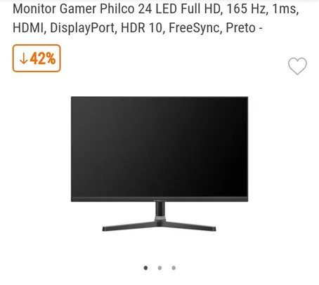 HDMI, DisplayPort, HDR 10, FreeSync, Preto - PMG24P980FG