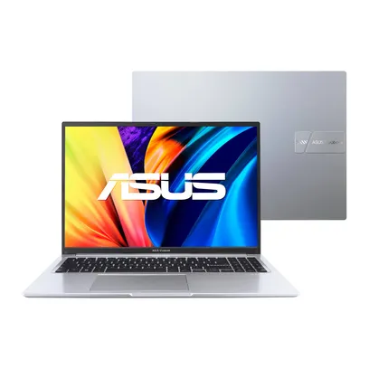 Product photo Notebook Asus Vivobook 16 X1605ZA-MB311W Intel Core I7 1255U 3,5 Ghz 8GB Ram 512GB Ssd Windows 11 Home Intel Iris Ud 16 Full Hd Prata Metálico