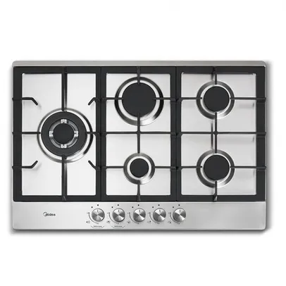 Cooktop Midea 5 Bocas Com Tripla Chama - Bivolt - Cya5b