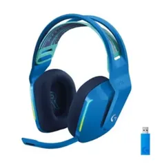 Headset Gamer Sem Fio Logitech G733 7.1 Dolby Surround RGB LIGHTSYNC, Blue VOICE para PC e PlayStation, Azul - 981-000942