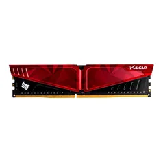 Memoria Team Group T-Force Vulcan Pichau, 16GB, DDR4 3200MHz, Vermelha | R$422