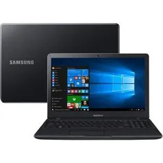 Notebook Samsung Expert X21 Intel Core 5 i5 4GB 1TB LED FULL HD 15,6" Windows 10 - Preto | R$ 2.799