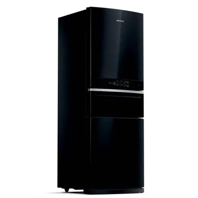 Foto do produto Geladeira Brastemp Inverse 3 Frost Free 419L Cor Preta 220V