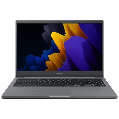 Notebook Samsung Dual Core 4GB 500GB Tela Full HD 15.6” Windows 10 Book NP550XDA-KO1BR