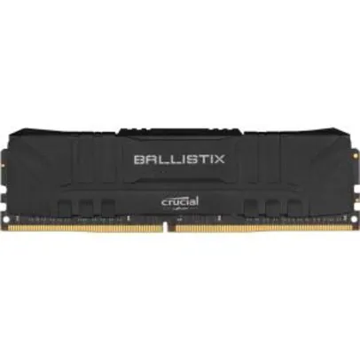 Memória DDR4 Crucial Ballistix Sport Lt, 8GB, 3000MHz, Black