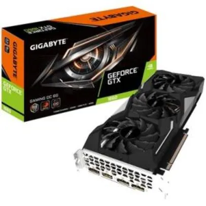 Placa de Vídeo Gigabyte NVIDIA GeForce GTX 1660 Gaming OC 6G, GDDR5 - GV-N1660GAMING OC-6GD
