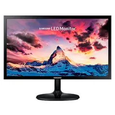 Monitor Samsung 22" FHD LS22F350, HDMI, VGA, Preto, Série CF350