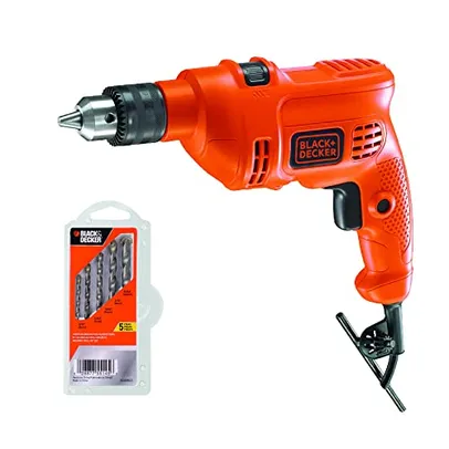 BLACK+DECKER Furadeira de Impacto de 3/8 Pol. (10mm) 560W 2.800 RPM 220V TM500AMZ