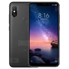 Xiaomi Redmi Note 6 Pro 3GB RAM 4G Smartphone Versão Global - R$691