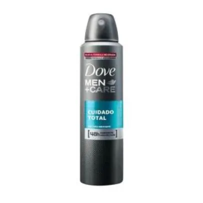 9 unidades - Desodorante Antitranspirante Aerosol Dove Cuidado Total 150ml (total R$49,75)