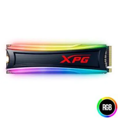 Saindo por R$ 399: SSD ADATA XPG SPECTRIX S40G 512GB M.2 2280 NVME RGB, AS40G-512GT-C | Pelando
