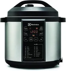 Panela de Pressão Elétrica, 6L, Preta, 110v, Electrolux | R$ 427