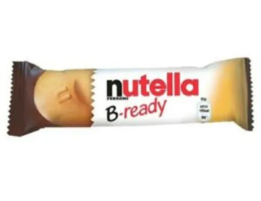 [APP] 3 unidades - Nutella B-ready 22g + Frete Grátis* | R$10