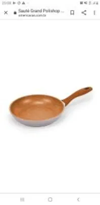 Sauté Grand Polishop 24cm Cobre Color Edition R$194