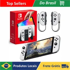 Console Nintendo Switch Oled 64GB 1X Joy Con Branco|