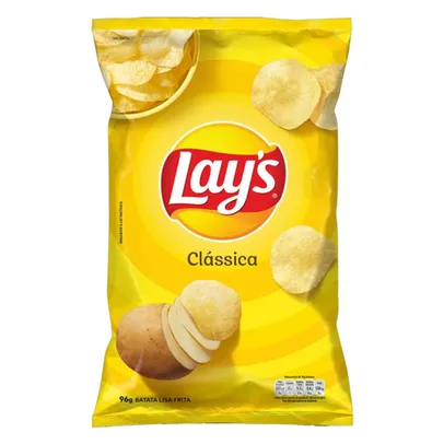 [AME 4unid.] Batata Lays Elma Chips classica 96g R$2,09 cada