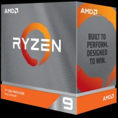 Processador AMD Ryzen 9 3900XT 3.8ghz (4.7ghz Turbo) | R$ 3099