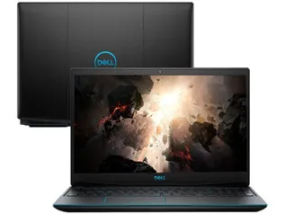 Notebook Gamer Dell G3 3500-U10P 15.6" 10ª Geração Intel Core i5 8GB 256GB SSD NVIDIA GTX 1650 Linux | R$4971