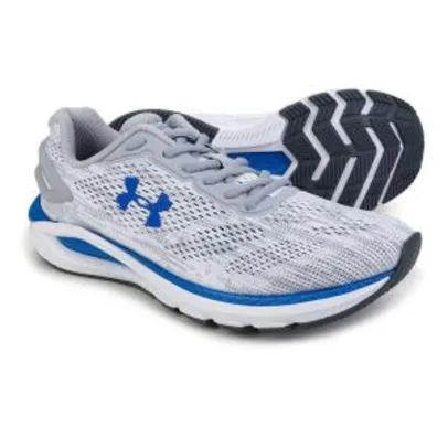 Tênis Under Armour Charged Carbon Masculino - Branco e Azul