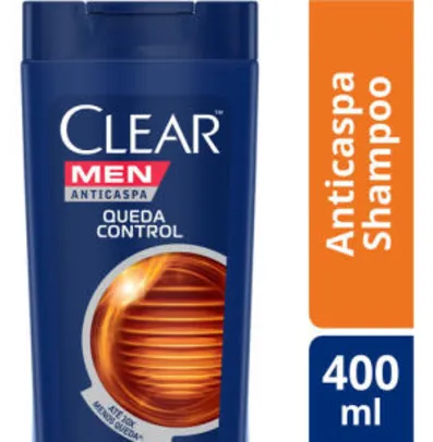Shampoo Anticaspa Clear Men Queda Control 400ml - R$12
