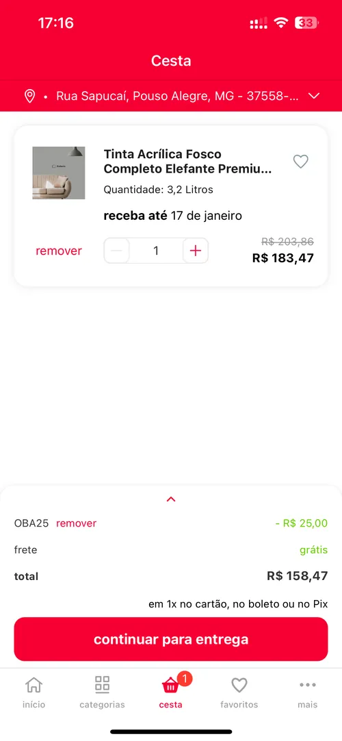 Imagen na descrição da promoção